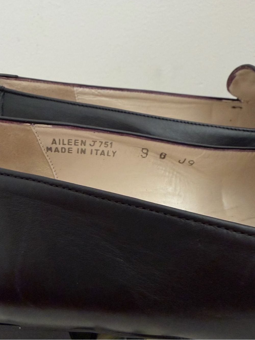Coach Black Leather Loafers - Picture 5 of 9